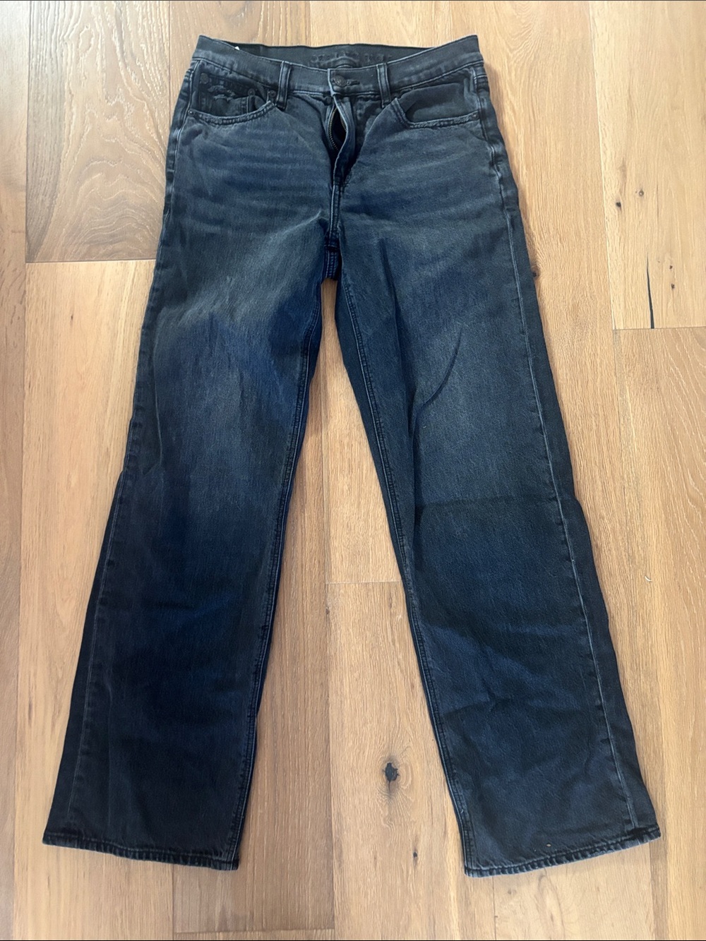American Eagle Outfitters Relaxed Black Jeans
